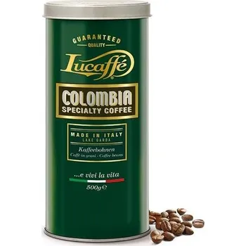 Káva Káva Lucaffé Colombia Specialty, zrnková, 500g