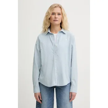 Pánská košile Bavlněná košile Levi's THE CLASSIC BW SHIRT 34574 modrá 50X, vel. XS