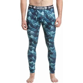 Pánské termo kalhoty Meatfly Sloan 25/26 Green Mountains XL