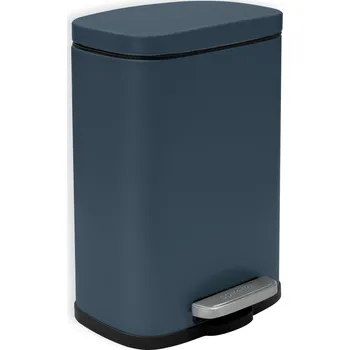 Odpadkový koš Spirella pedálový odpadkový koš Akira, matný petrolejová, ocel, 5 l