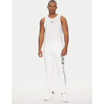 EA7 Emporio Armani Tank top 7M000295 AF10375 U0002 Bílá Regular Fit 3XL
