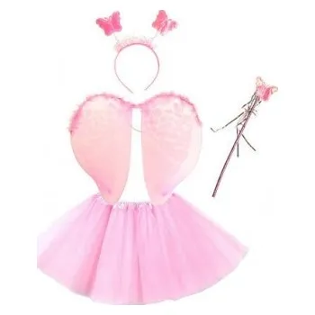 Karnevalový kostým Kostým anděl růžový