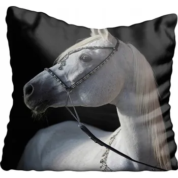 Polštář Dekorační povlak na polštář s koňmi 50x50 cm