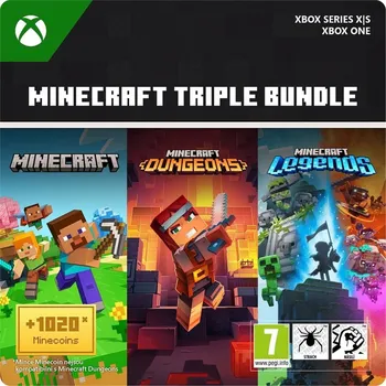 Herní zařízení Minecraft Triple Bundle - Xbox Series X|S Digital