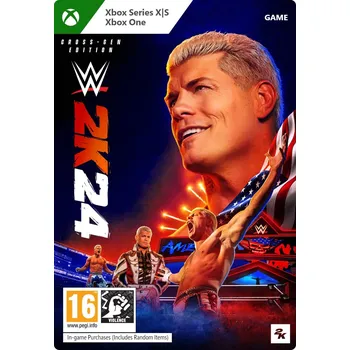 Herní zařízení Hra na konzoli WWE 2K24: Cross-Gen - Xbox Digital