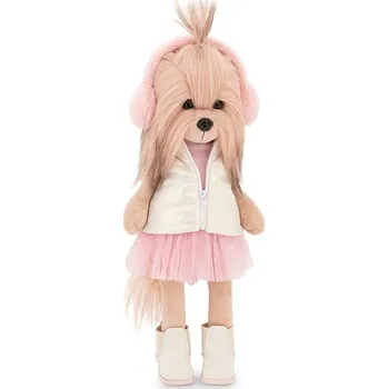 plyšák Orange Toys Plyšový pejsek yorkšírka Lucky Doggy - Yoyo Pink Dream