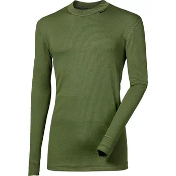 Pánské tričko PROGRESS Progress Micro Sense pánské funkční triko dlouhý rukáv, zelená velikost M