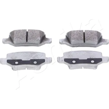 Brzdová destička Sada brzdových destiček, kotoučová brzda ASHIKA 51-00-00014