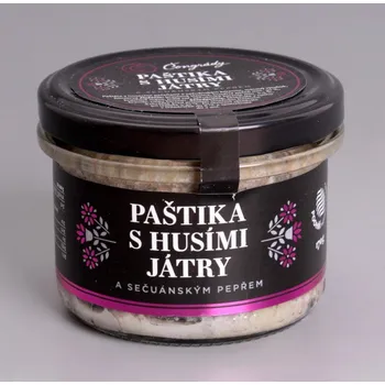 Koření Paštika s husími jatry a sečuánským pepřem