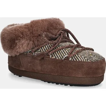 Dámská obuv Sněhule Moon Boot MB X GIR EVX CHALET MULE FUR 80D1470120.M062 hnědá 88X, EUR 41/42