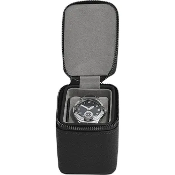 Šperkovnice Stackers, Cestovní kazeta na hodinky Stackers Pebble 1 přihrádka černá - Formadore