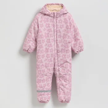 Reserved - Nepromokavý zateplený overal - orchidejová - 193EX-40X - 193EX-40X-92