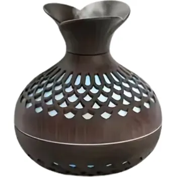 Aroma difuzér Aroma difuzér s LED osvětlením Barva: Tmavé dřevo