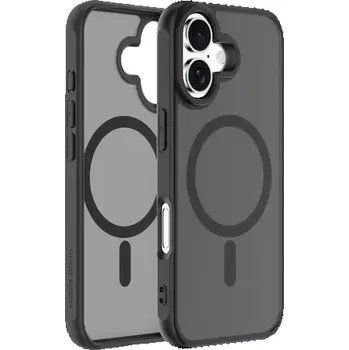 Pouzdro na mobilní telefon Mobile Origin Hybrid MagSafe zadní kryt pro Apple iPhone 16 černá (MO-HYBL-IP16)