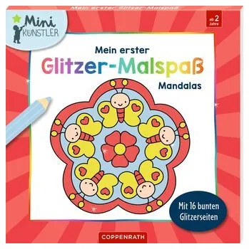 První čtění Mein erster Glitzer-Malspaß - Mandalas - Labuch, Kristin