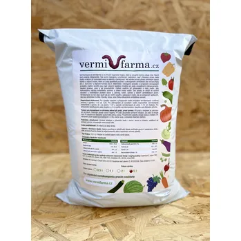 Hnojivo Vermifarma Vermikompost 5 litrů