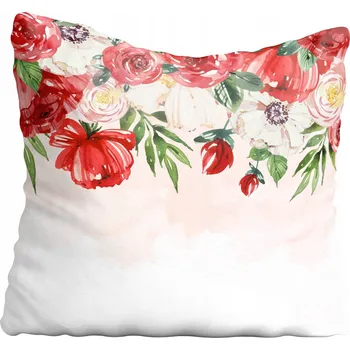 Polštář Povlak na polštář akvarel 50x50 cm