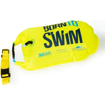 Plavecká bójka BornToSwim Float bag Žlutá