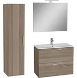 Koupelnová sestava s umyvadlem 80 cm včetně umyvadlové baterie, vtoku a sifonu VitrA Mia cordoba KSETMIA80C - KSETMIA80C
