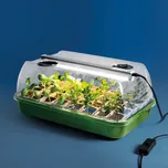 Mini skleník 39 x 25,5 x 17,5 cm. Síťový kabel 1,5 m.