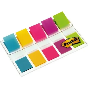Samolepící bloček Samolepící záložky Post-it® - 11,9 x 43,1 mm, 5 ks