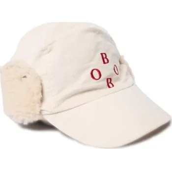 Kšiltovka Dětská zimní kšiltovka přes uši béžova 6-9 let