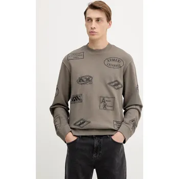 Dámská mikina Bavlněná mikina Armani Exchange XM001881.AF16281 šedá 90X, vel. S