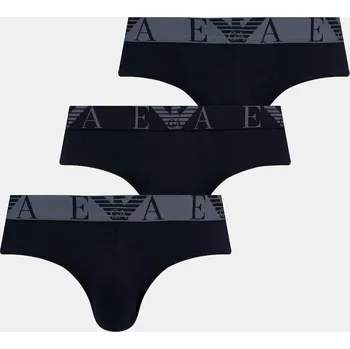 Boxerky Spodní prádlo Emporio Armani Underwear 3-pack EM000258.AF10778 námořnická modř 59X, vel. M