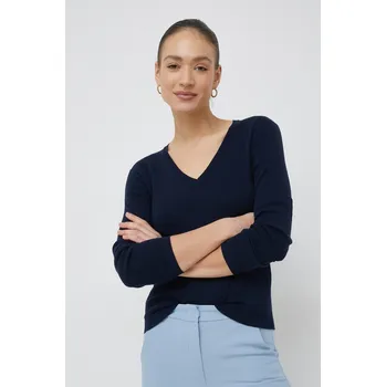 Dámský svetr Bavlněný svetr United Colors of Benetton 1091D4625.016 námořnická modř 59X, vel. XXS