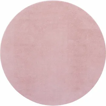 Hans Home Kusový koberec Joy 1400 rose kruh - 80x80 (průměr) kruh