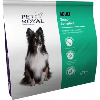 Krmivo pro psa Pet Royal Adult Senior Sensitive 2,7 kg EXPIRACE březen (26.3.2026)