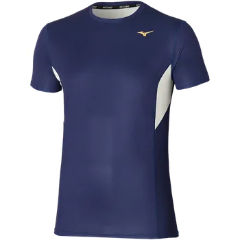 Běžecké oblečení Běžecké tričko Mizuno DryAeroFlow Tee J2GAB00416 Velikost textilu: M