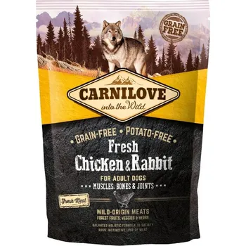 Krmivo pro psa Carnilove Dog Fresh Chicken & Rabbit 1,5 kg EXPIRACE květen (24.5.2026)