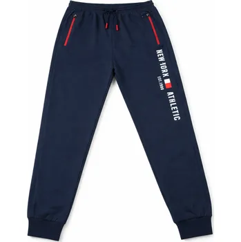 xcena Chlapecké bavlněné tepláky s kapsami na zip Velikost: 146