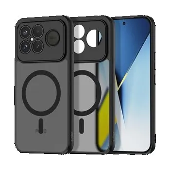 Pouzdro na mobilní telefon Tech-Protect MagMat zadní kryt s podporou MagSafe pro POCO F8 Ultra černé