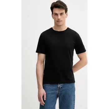 Bavlněné tričko United Colors of Benetton 3P7XU1058 černá 99X, vel. S