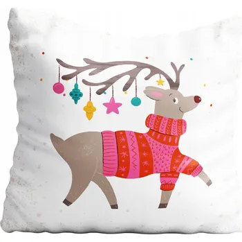 Povlak na polštářek Povlak na polštář s vánočním motivem, hvězda 45x45 cm