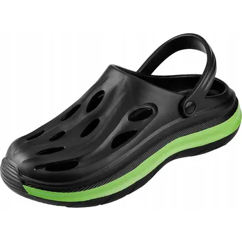 Pracovní obuv NAZOUVÁKY bazénové LEHKÉ PĚNOVÉ chodítka papuče boty Zahradní sandály 42/43