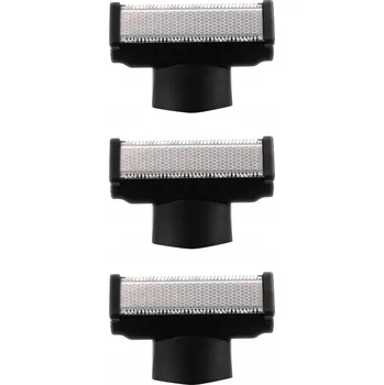 Holicí strojek Holicí hlavy sada 3 kusů náhradní břity pro holicí strojek MELISSA