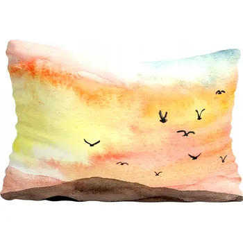 Polštář Povlak na polštář Akvarel 40x80 cm