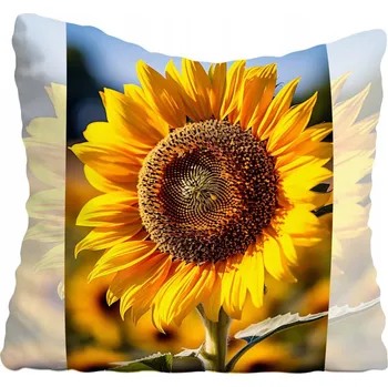 Polštář Povlak na polštář s květinami 70x70 cm