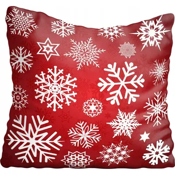 Povlak na polštářek Povlak na polštář s vánočním motivem, hvězda, 45x45 cm