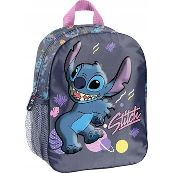 Školní batoh Batoh jednokomorový Lilo a Stitch Paso chlapci, dívky, unisex, odstíny šedé a stříbrné