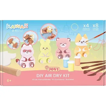 Výtvarná sada JOVI Kawaii Kraft sada, zvířata