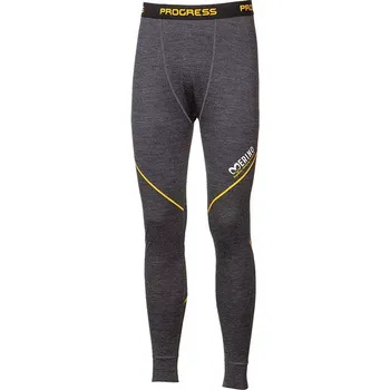 Oblečení a móda PROGRESS Progress Merino 170 pánské spodky, šedý/melír velikost XXL