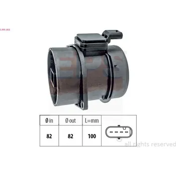 Autoelektrika Snímač množství protékajícího vzduchu EPS 1.991.455