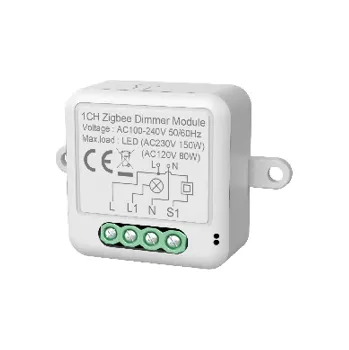 vypínač BOT Smart Zigbee přijímač stmívač Tuya CH16 Počet tlačítek: Jednotlačítkový