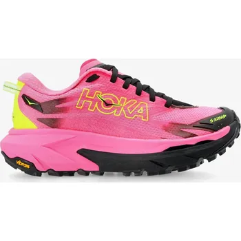 Dámská obuv Dámské trailové boty Hoka Mafate 5 - neon rose/black