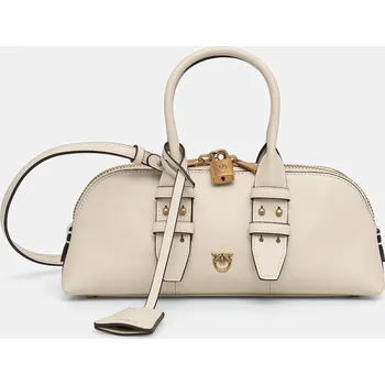 Kabelka Kožená kabelka Pinko Horizontal 105334.A0QO béžová 80X, vel. ONE SIZE