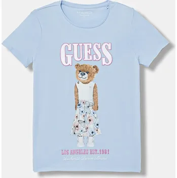 Pánské tričko Dětské tričko Guess J6RI10.K6YW4.PPY2 modrá 50X, vel. 167